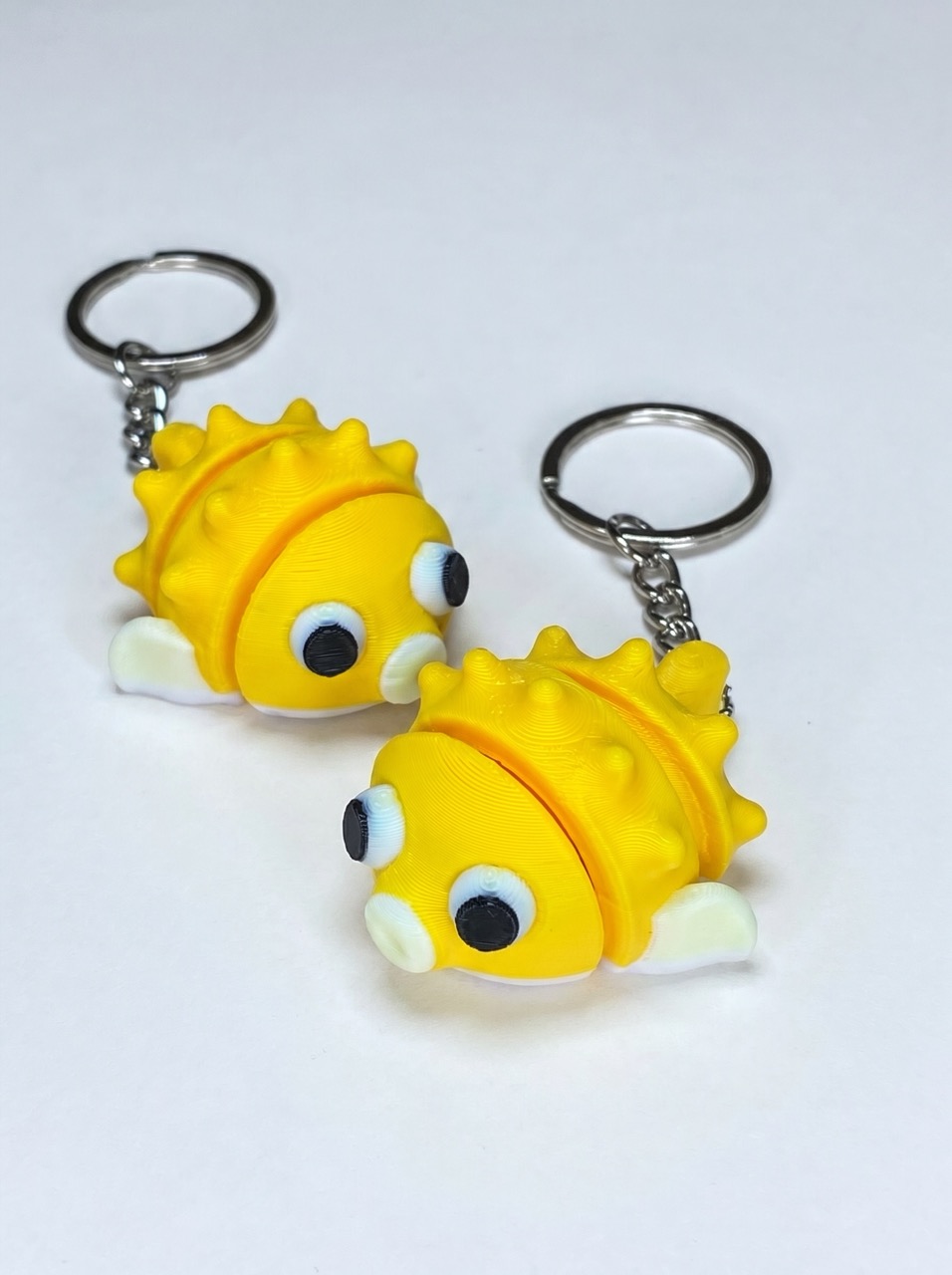 3D keychain Pufferfish